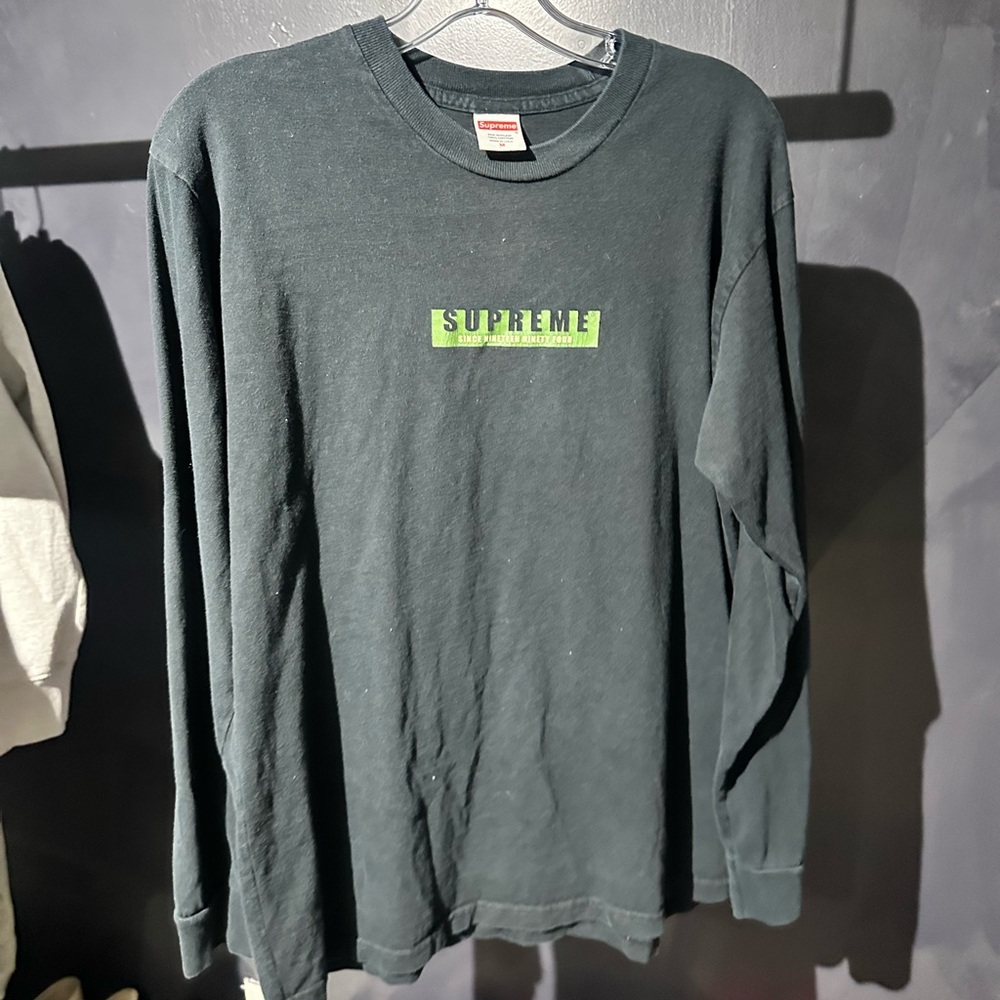 Black Supreme LS T-Shirt